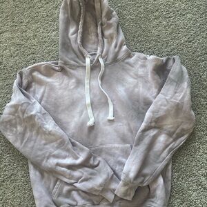 Katie J NYC Light Lavender Pullover Hoodie